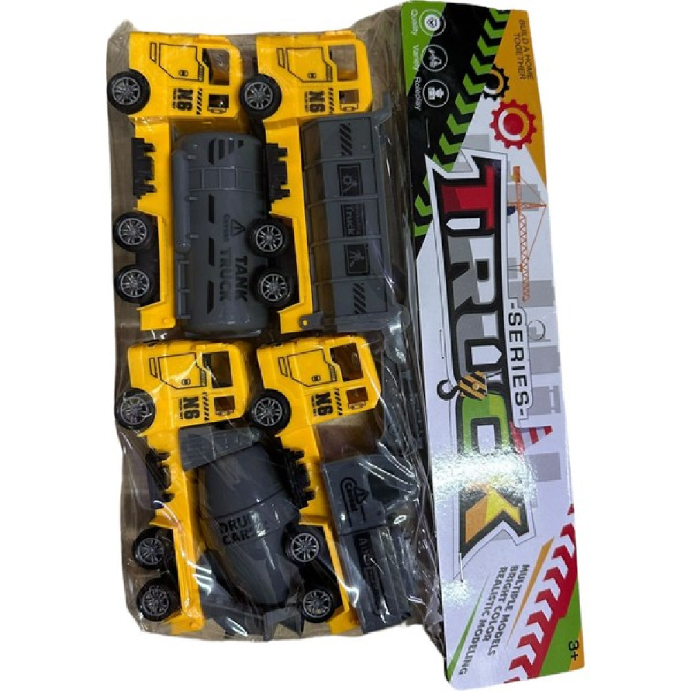 Pasifik Toys Inşaat Araçları 4lü Set Çek Bırak Oyuncak Araç Fiyatı