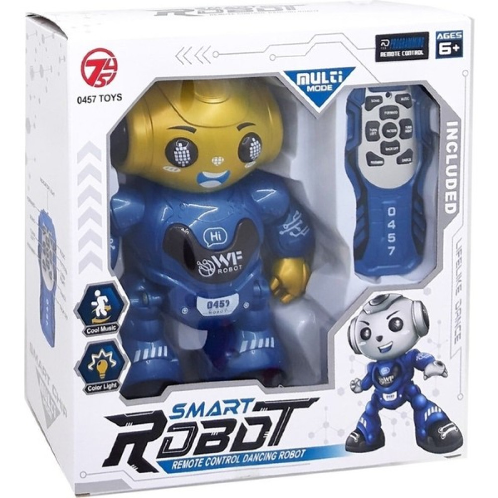 Pasifik Toys Uzaktan Kumandalı Robot Sesli Işıklı Hareketli Dans Eden Oyuncak Robot - 01-Mavi Oyuncak Fiyatı