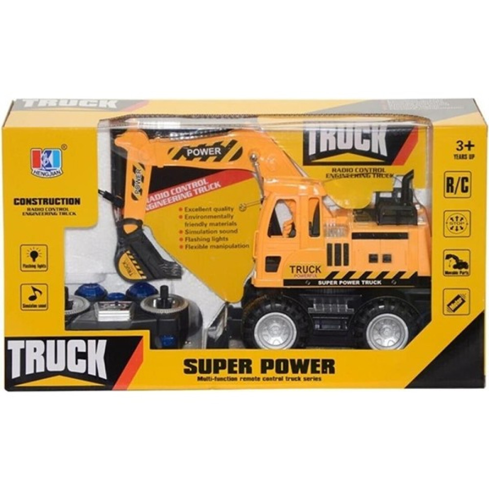 Pasifik Toys Uzaktan Kumandalı Şarjlı Kepçe - Turuncu Oyuncak Araç Fiyatı