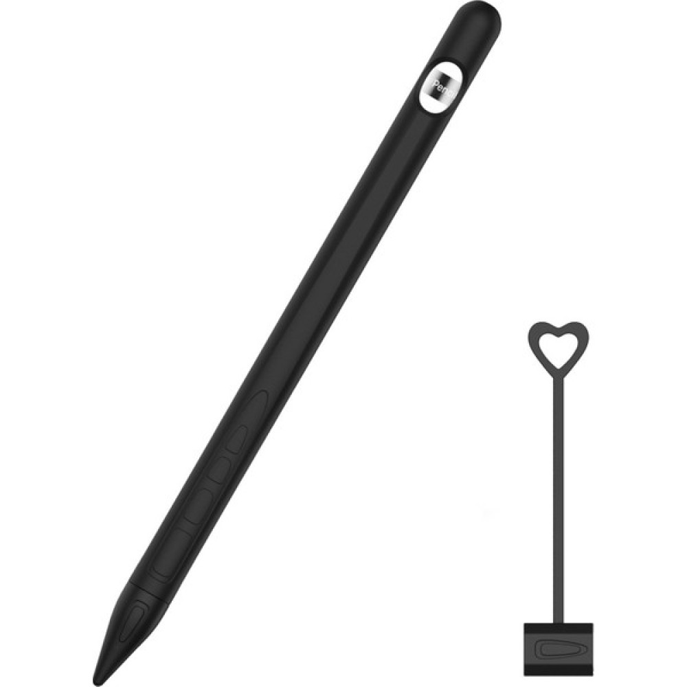 Pasifix Apple Pencil 1/2 Dokunmatik Uyumlu Silikon Kalem Kılıfı (Yurt Dışından) - Siyah Tablet Aksesuarı Fiyatı