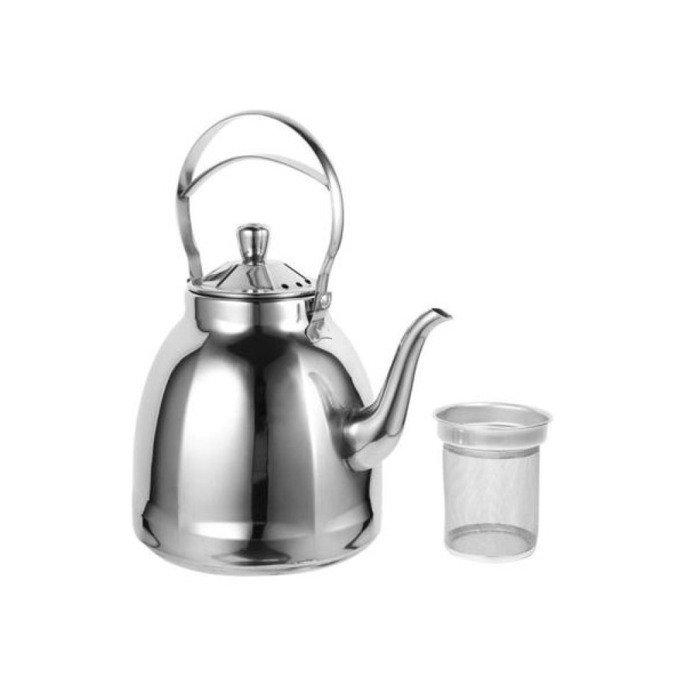 Paslanmaz Çelik Çay Su Isıtıcısı Mutfak Su Çay Kettle Profesyonel Çay Su Isıtıcısı Süzgeci ile Çaydanlık Mutfak ve Yemek Gereçleri | Çaydanlıklar Çay / Çaydanlık Setleri Fiyatı