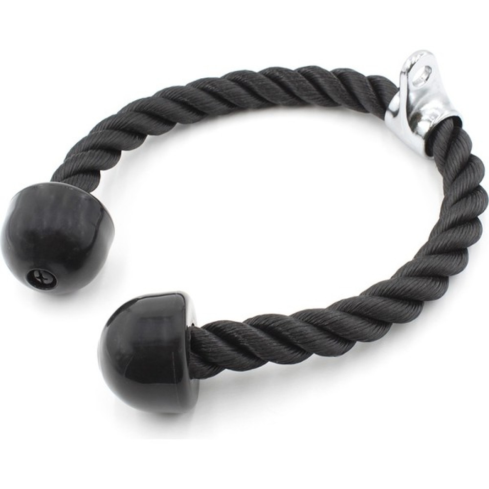 Paslanmaz Çelik Kopçalı Profesyonel Triceps Çekiş Halatı Rope Aparat (Uzunluk 71 cm ) Fitness Kondisyon Ürünleri Fiyatı