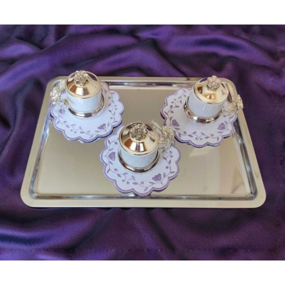 Paslanmaz Çelik Tepsi 23X33CM (2 Adet) - 33 x 23 cm Servis Tepsisi Fiyatı