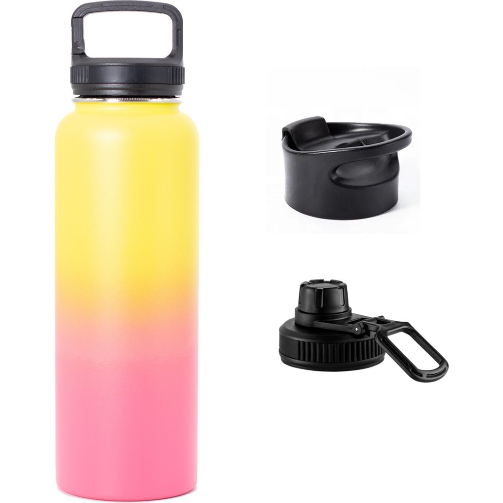 Paslanmaz Çelik Termos - 3 Adet Farklı Kullanımlara Uygun Kapak Hediyelidir - 1200 ml Termos Fiyatı