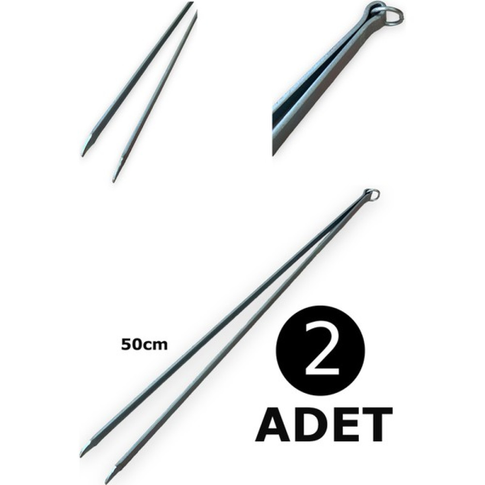 Paslanmaz Soba Kuzine Mangal Köz Kömür Maşası 50CM 2 Adet Oto Boyaları Fiyatı
