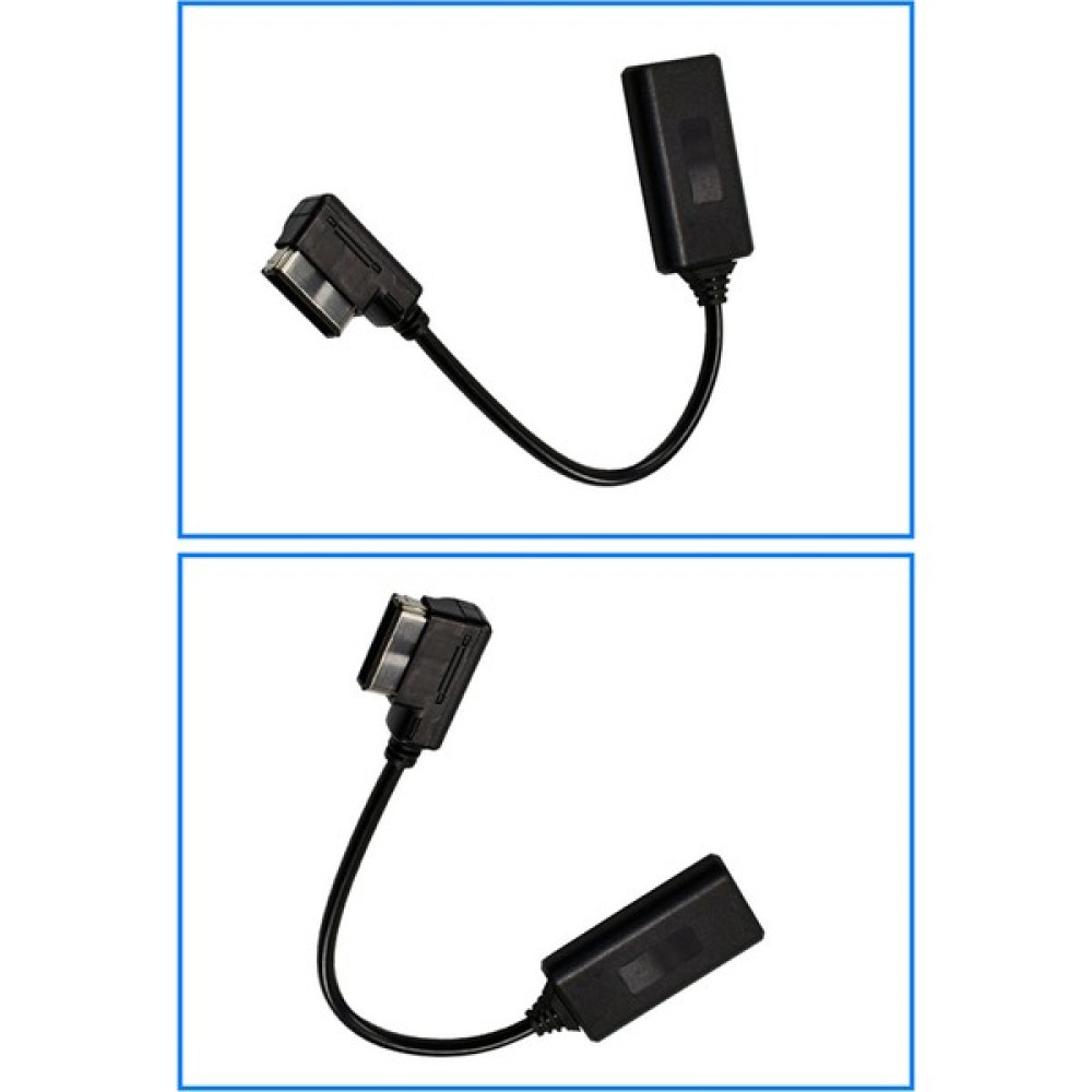 Passing Amı Mmı Mdı Kablosuz Aux Bluetooth 5.0 Adaptör Kablosu Ses Müzik Çalar Audi A3 A4 B8 B6 Q5 A5 A7 R7 S5 Q7 A6L A8L (Yurt Dışından) - Siyah Cep Telefonu Kablosu Fiyatı