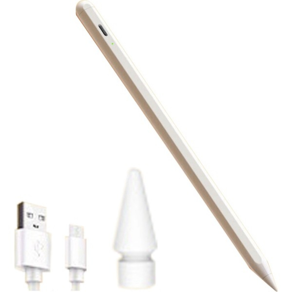 Passing Apple El Yazısı Kalemi Için Taşınabilir Kapasitif Kalem iPad Bluetooth Dokunmatik Kalem Çizim Fırçası Stylus Kalem, Beyaz (Yurt Dışından) Tablet Aksesuarı Fiyatı