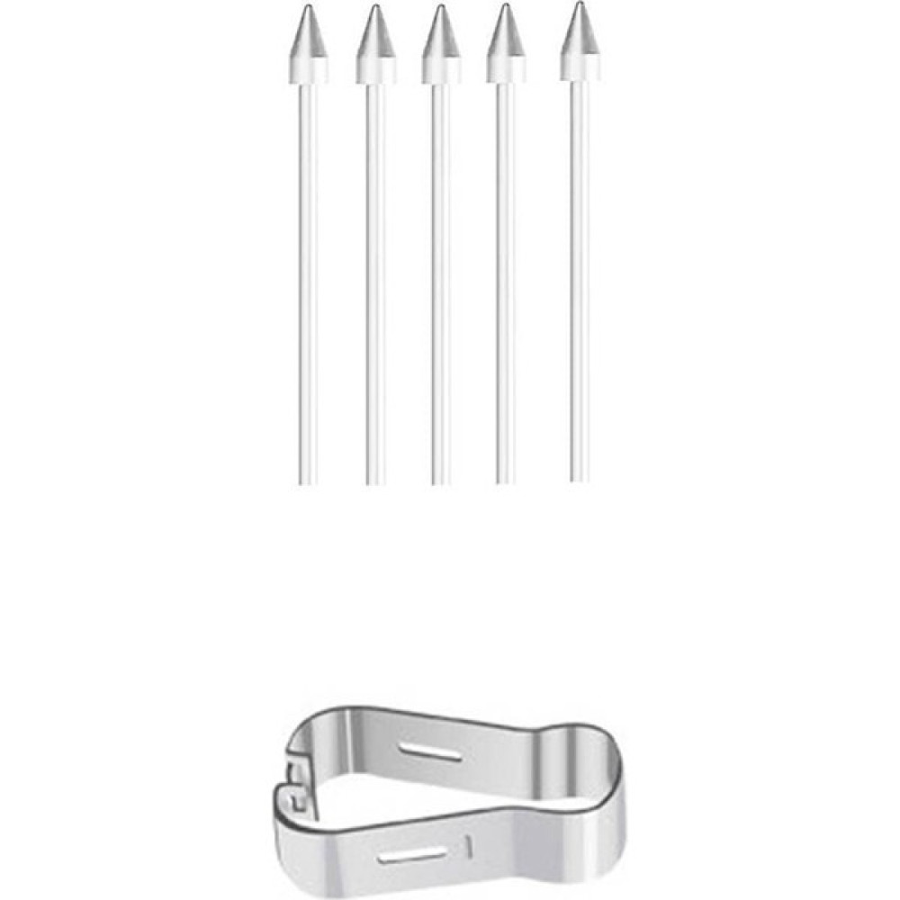 Passing Samsung S6 Stylus Nib Keçe Dolum S7 Serisi Nib N10 N20 Serisi Çok Fonksiyonlu Yumuşak Ucu 5 Hazretleri 1 Klip, Beyaz (Yurt Dışından) Tablet Aksesuarı Fiyatı