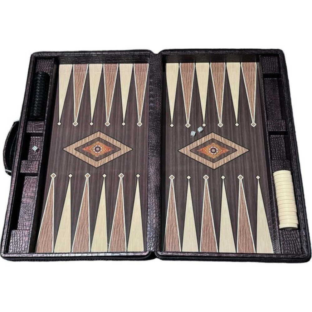 Passionis Lüks Tavla Takımı - Deri Çantalı Tavla Takımı - Tavla Seti - Turkish Backgammon Tavla Fiyatı
