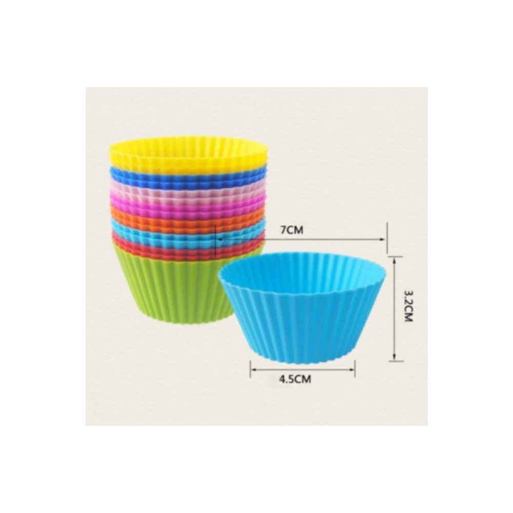Pasta Silikon Cupcake Mini Kek Kalıbı 12 Adet Kek Kalıpları Fiyatı