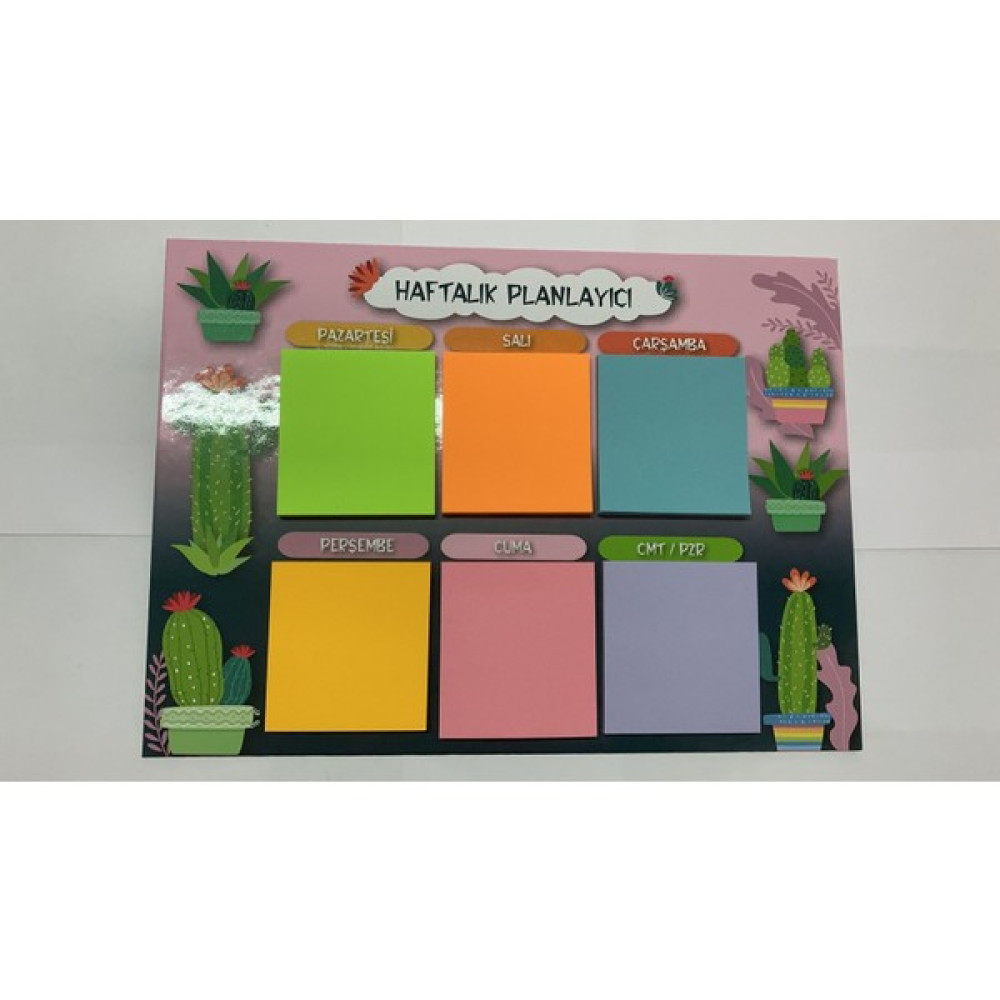 Paste Notes Notyaz Başarı Haftalık Planlayıcı Set BH-3655 Not Defteri & Bloknot Fiyatı