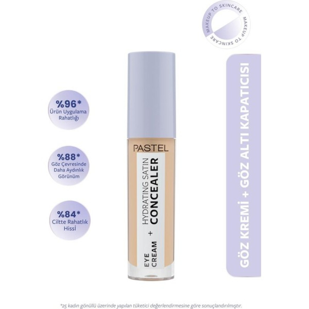 Pastel Eye Cream+Hydrating Satin Concealer 64 Aydınlatıcı Fiyatı