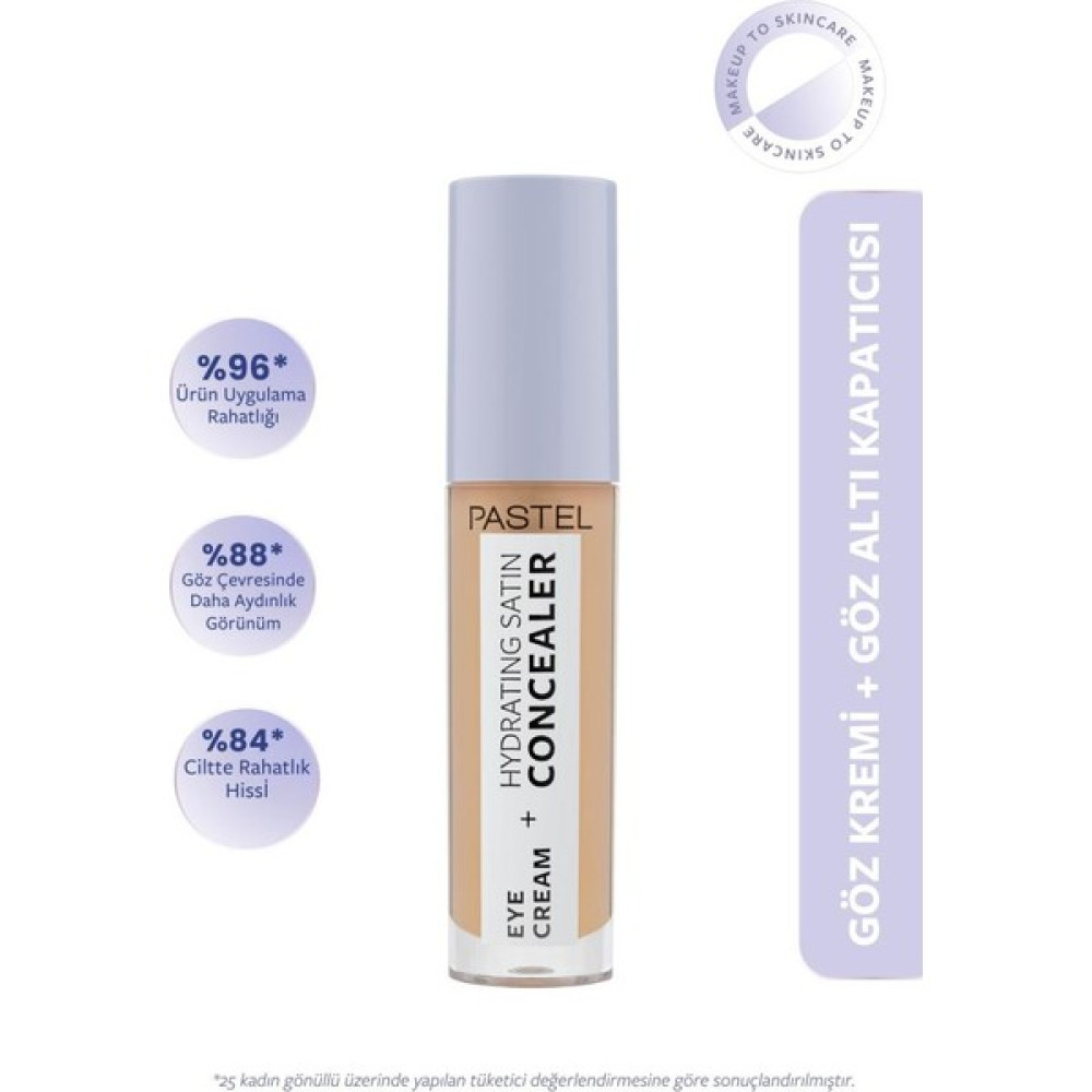 Pastel Eye Cream+Hydrating Satin Concealer 66 Aydınlatıcı Fiyatı