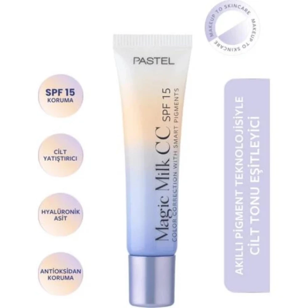 Pastel Magic Milk Cc Spf 15 Krem No 51 Medium Deep Aydınlatıcı Fiyatı