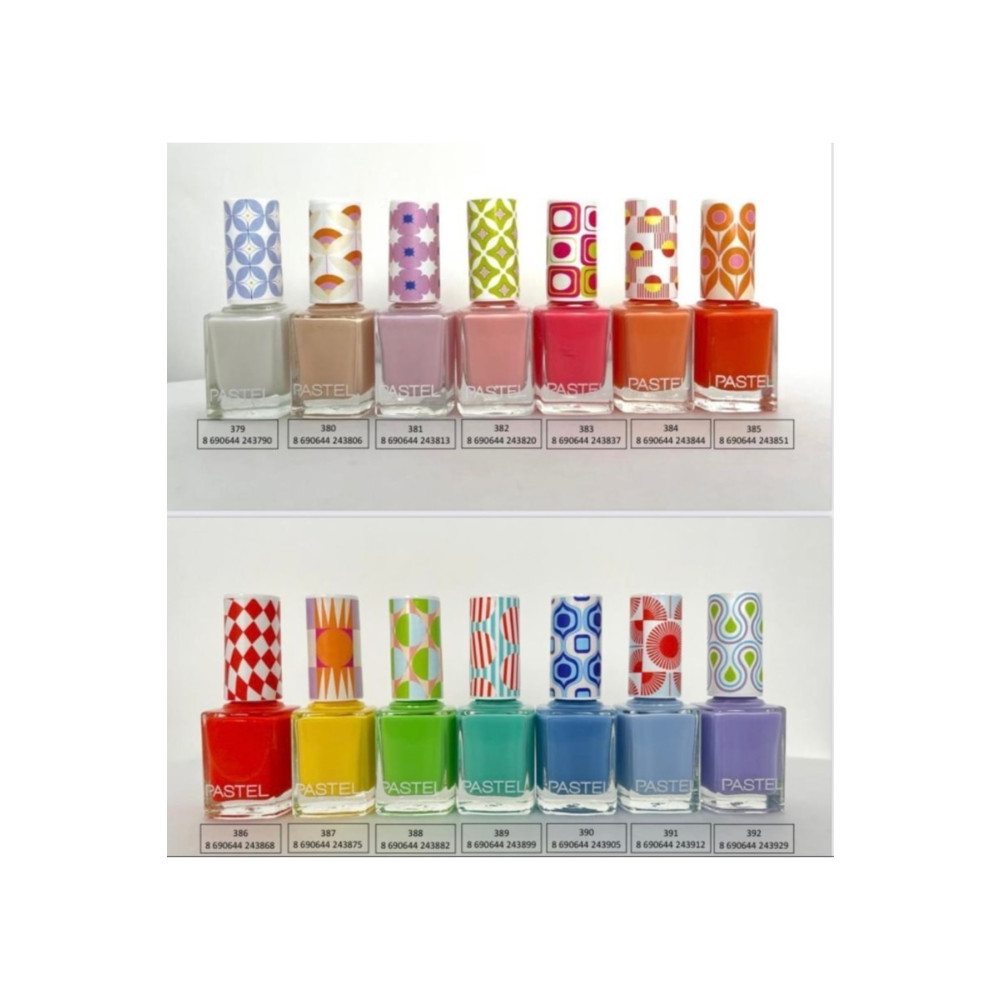 Pastel Oje Yaz Yeni Renkler Summer 14 Lü Set Oje Fiyatı