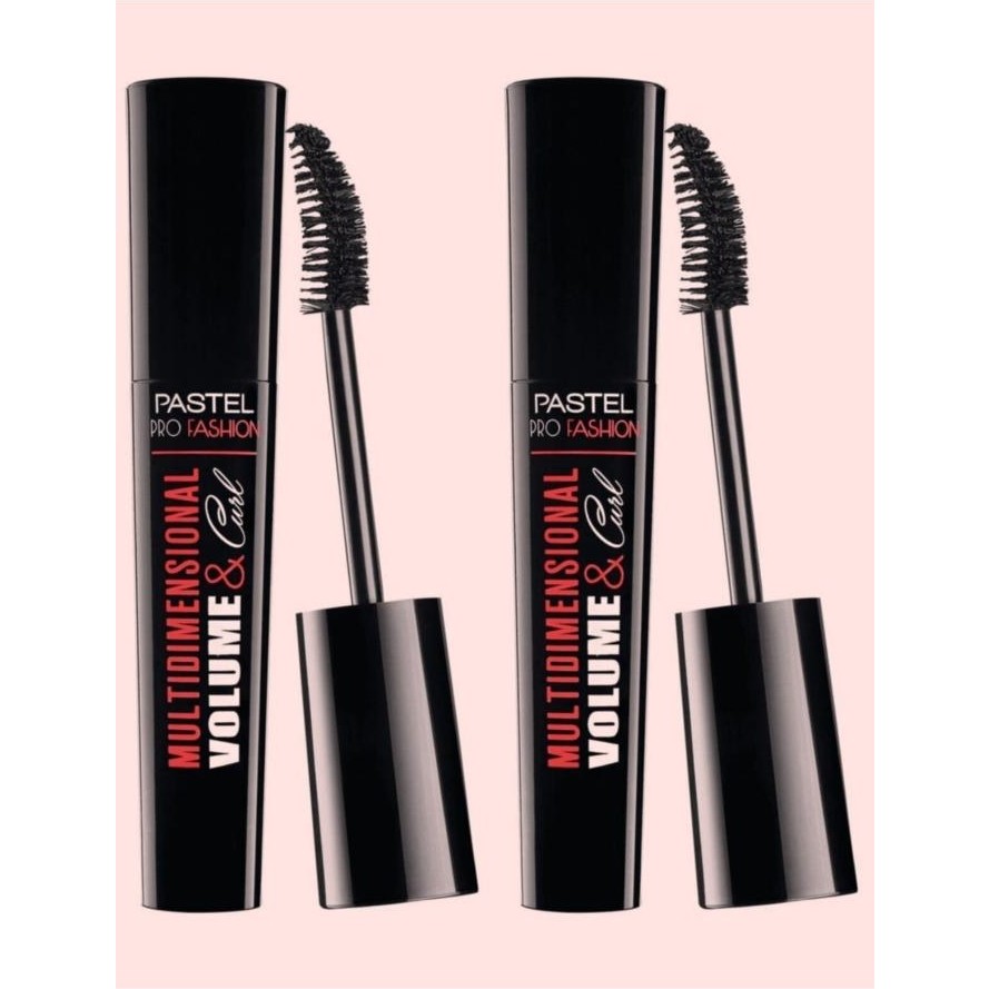 Pastel Profashion Maskara 2 Adet Hacim ve Kıvrım Sağlayan Dermatolojik Olarak Testli Rimeller / Maskaralar Fiyatı