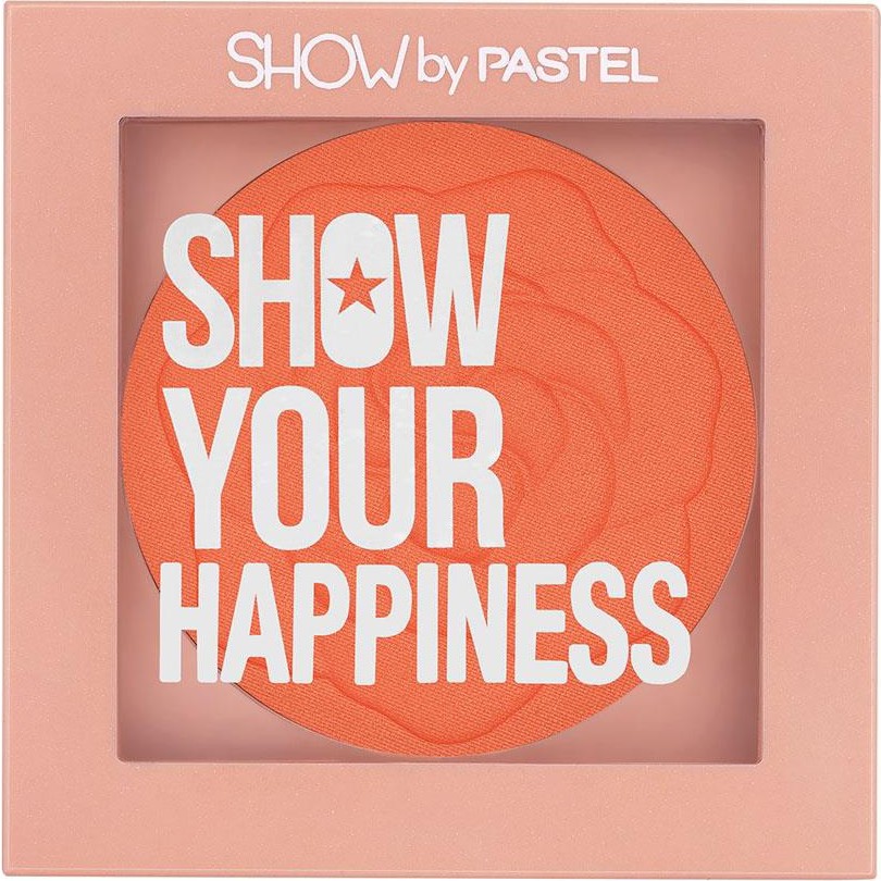 Pastel Show Your Happiness Allık 206 Renk Tonu ile Yüksek Pigmentasyon ve Doğal Görünüm Sunar Allık Fiyatı
