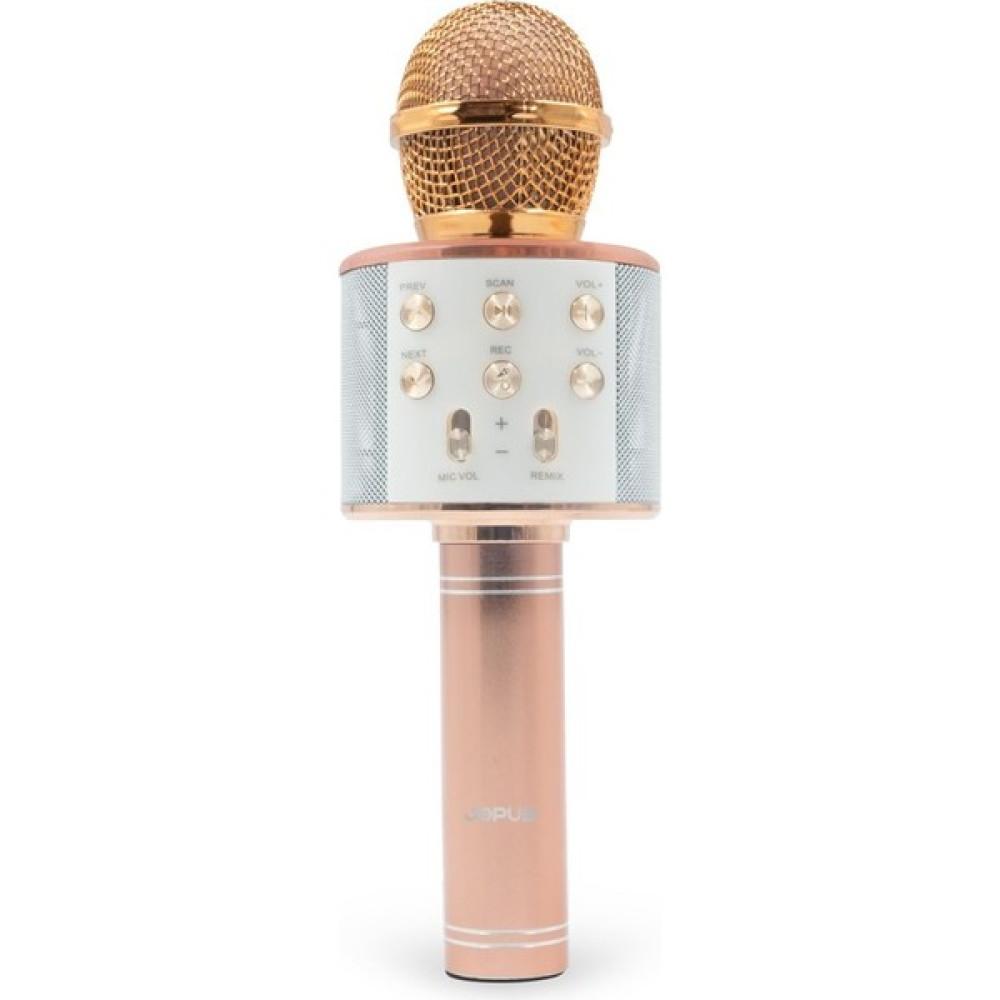 Pastime Karaoke Mikrofon Bluetoothlu Hafıza Kartı USB Bellek ve Aux Girişli Rose - Rose Gold Müzik Aletleri Fiyatı