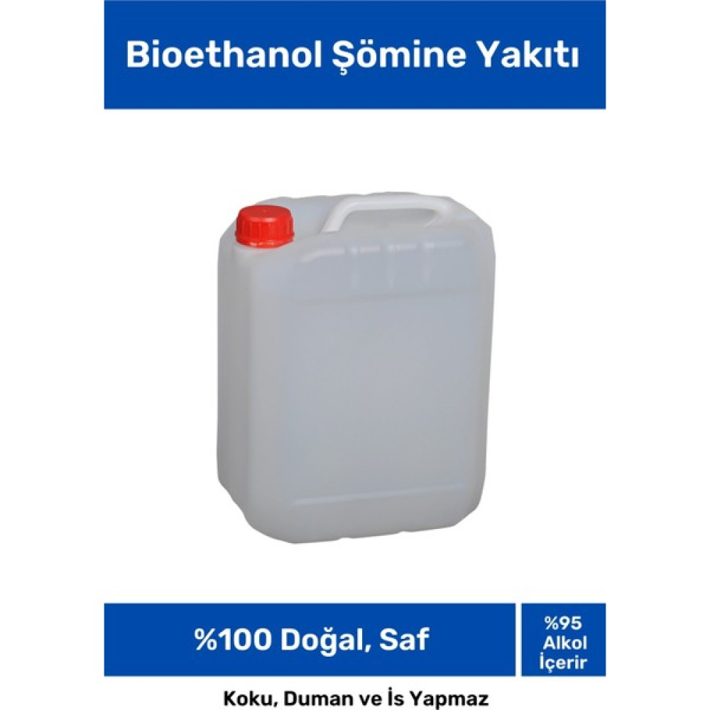 Pastimore %100 Doğal Saf Temiz Çevre Dostu Sıvı Koku Yapmayan Bioethanol Şömine Yakıtı 5 Litre Mangal & Barbekü Malzemeleri Fiyatı