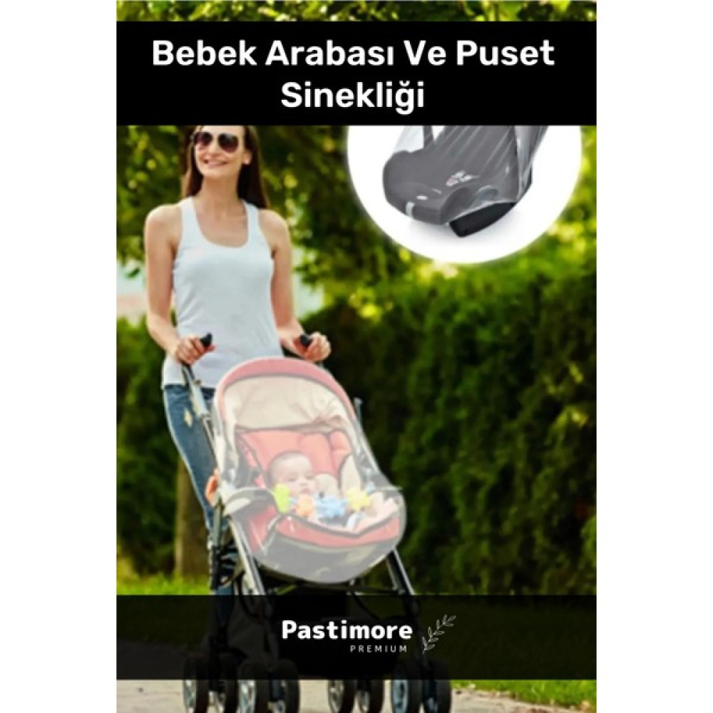 Pastimore Bebek Arabası ve Puset Sinekliği Tüm Marka ve Modelleri ile Uyumlu Koruyucu Cibinlik Sineklik File Bebek Arabası-Puset Aksesuarı Fiyatı