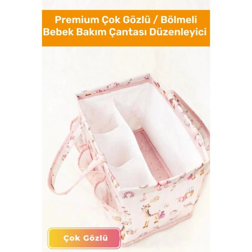 Pastimore Geniş Çok Gözlü Bölmeli Anne Bebek Bakım Çantası Düzenleyici Bebek Bakım Çantası Fiyatı