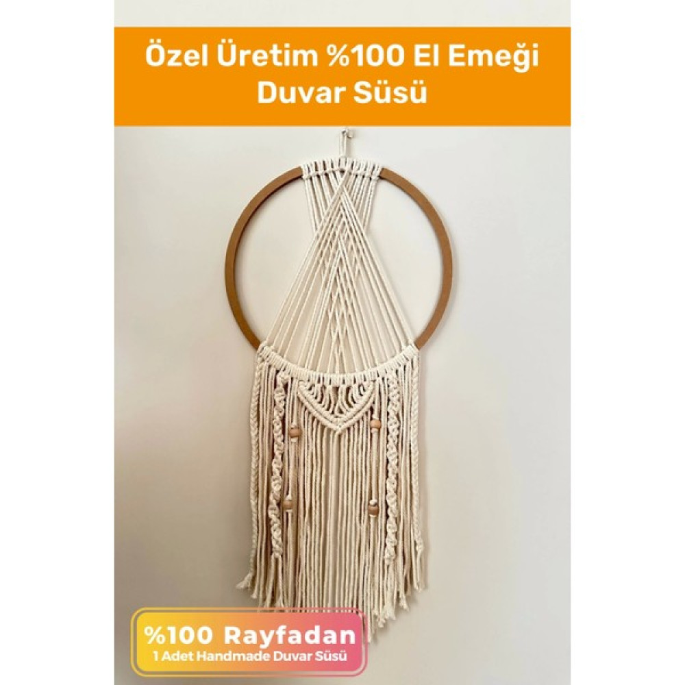 Pastimore Özel Üretim El Emeği Doğal Rafya Bohem Bahçe Ev Balkon Duvar Süs Şık Dekorasyonu Ev & Dekorasyon Aksesuarları Fiyatı