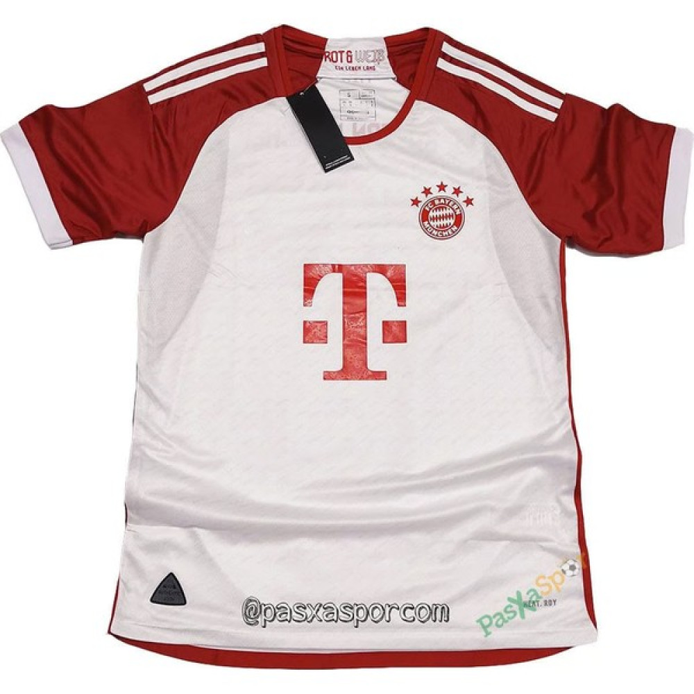 Pasxaspor Profesyonel Ithal Kalite Yeni Sezon Bayern Münih Fc 2024 Iç Saha Forması - Beyaz - Kırmızı - S Oto Boyaları Fiyatı