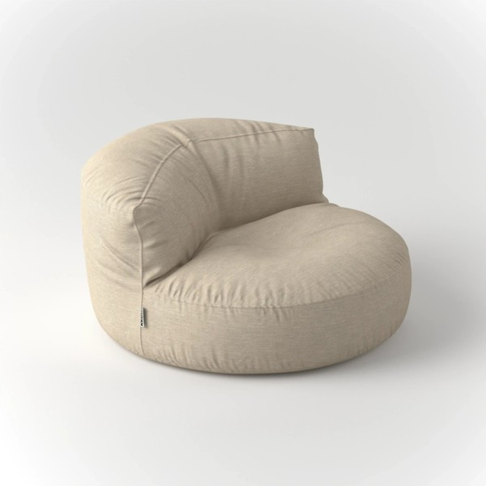 Patara Home Mila Modell Puff & Armut Koltuk 2'li Relax Koltuk - Bej Armut Koltuk Fiyatı