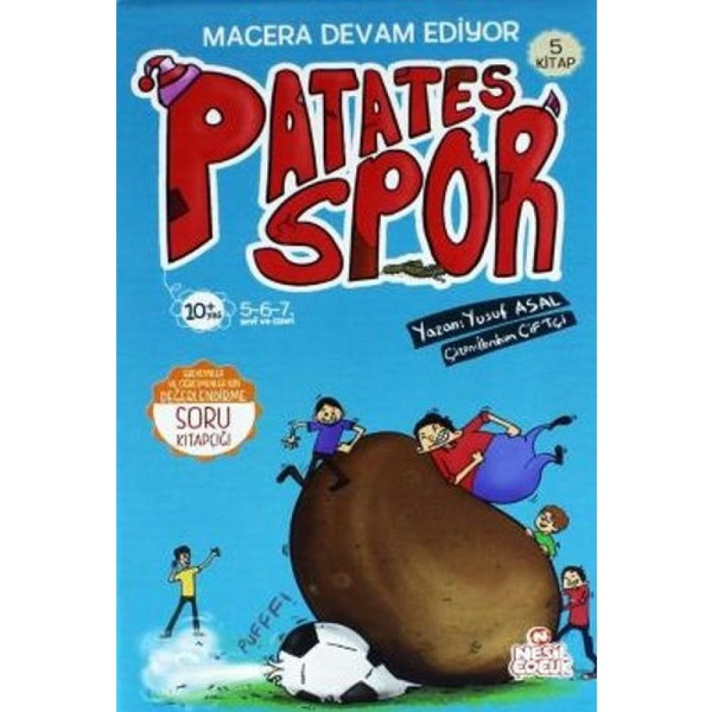 Patates Spor 2. Seri (5 Kitap) Çizgi Roman Fiyatı