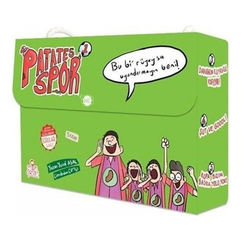 Patates Spor (5 Kitap Takım Kutulu) - Yusuf Asal Çocuk Roman Fiyatı
