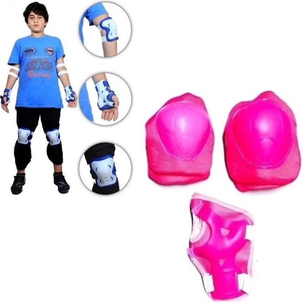 Paten ve Kaykay Çocuk Koruma Güvenlik Seti (6 Parça) Pembe Paten Kaykay Scooter Fiyatı