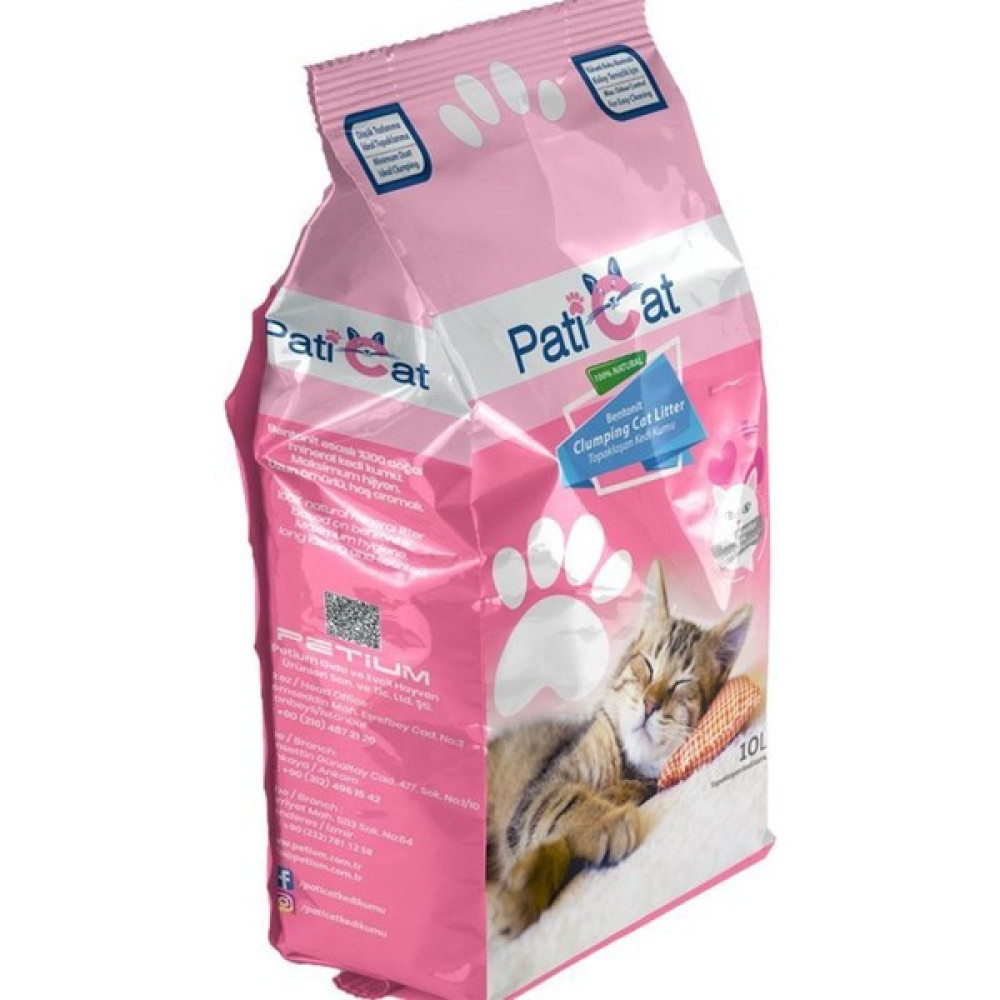 Pati Cat Paticat Bebek Pudralı Kalın Taneli Kedi Kumu 10 Lt Evcil Hayvan Ürünleri Fiyatı