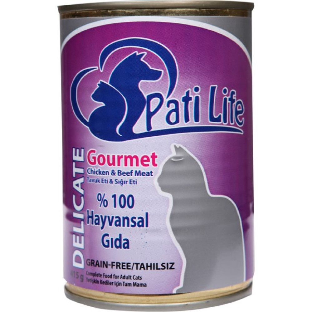 Pati Life Tahılsız Gurme Kedi Konservesi 415 Gr Evcil Hayvan Ürünleri Fiyatı