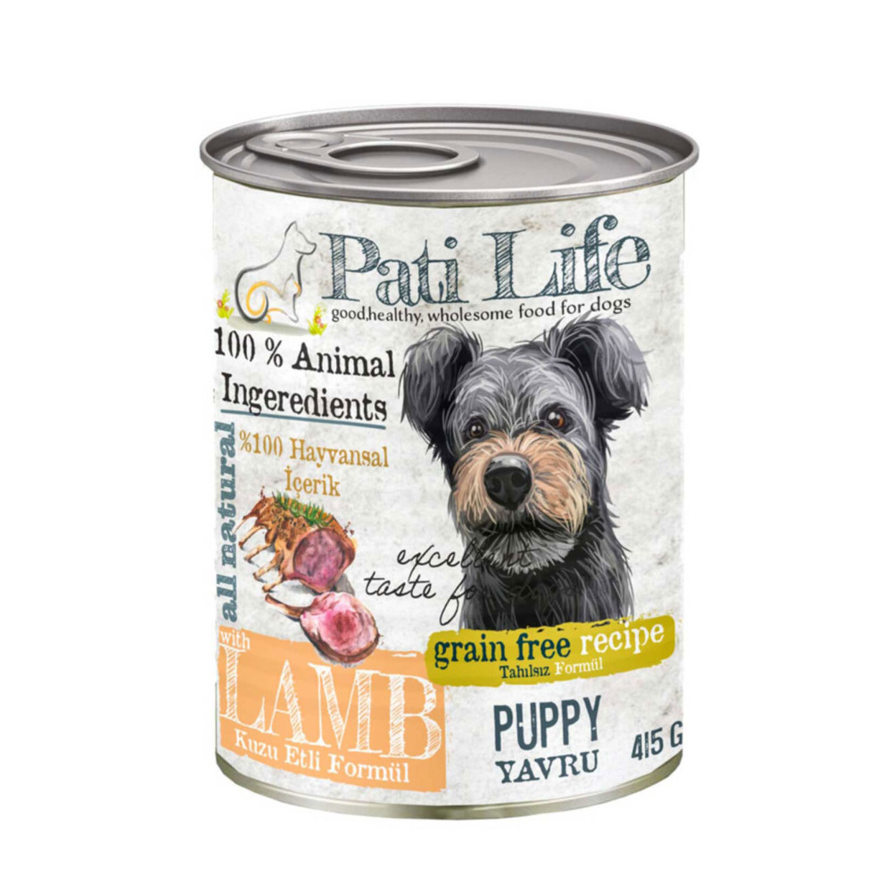 Pati Life Yavru Köpek Maması Konserve 415 g Kuzu Etli Diğer Fiyatı