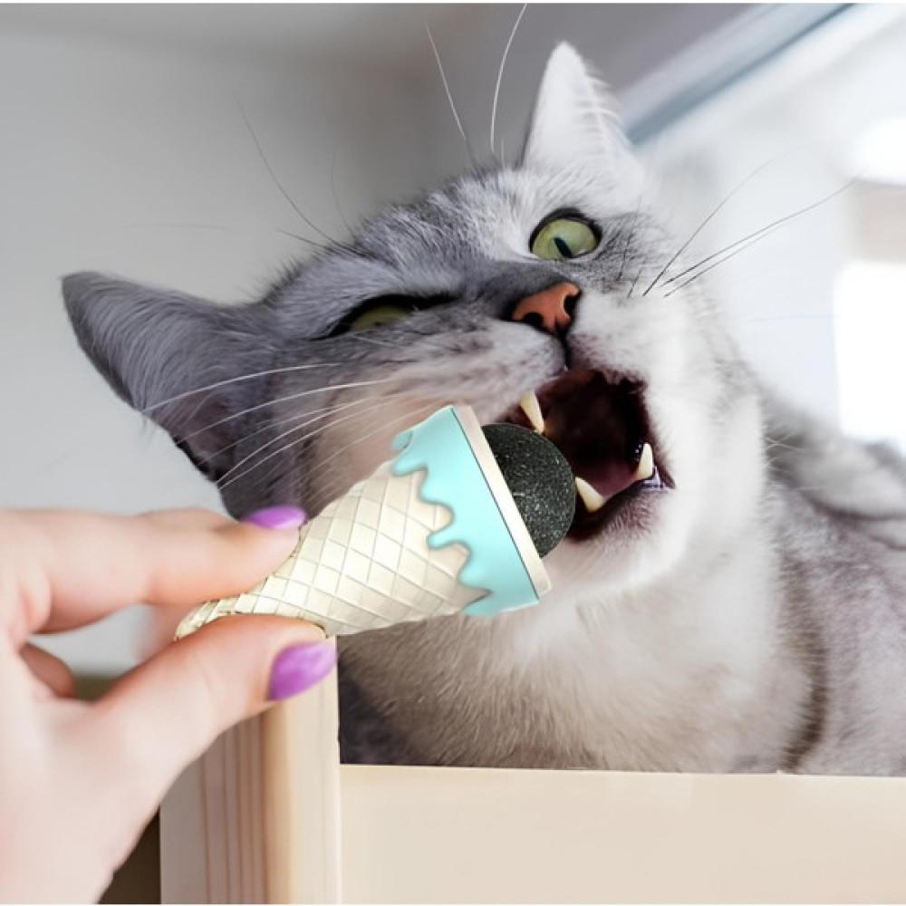 Patibeurre Catnipli Kedi Oyuncağı, Dondurma Şeklinde Kedi Otu Nanesi, Kedi Otu Nanesi, Catnip, Kedi Otu Nanesi - Mavi Evcil Hayvan Ürünleri Fiyatı