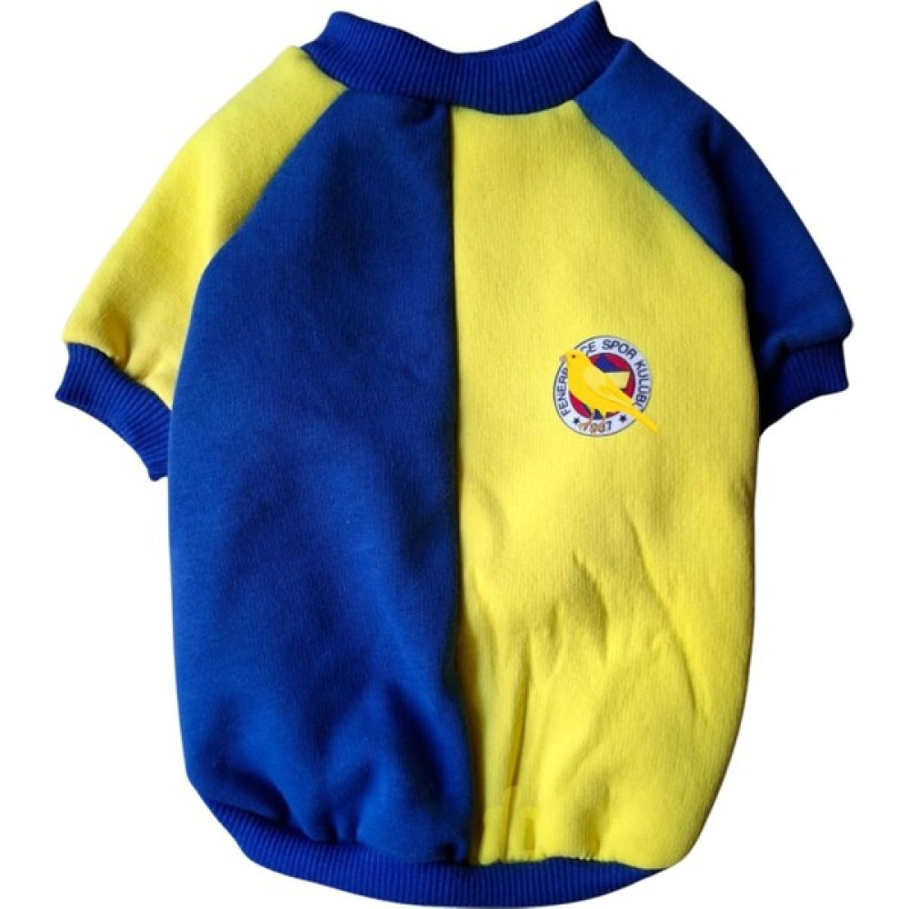 Patibör Forma  Pamuk Kumaş Köpek Kıyafeti Kapüşonlu Sweatshirt - Sarı - 3XL Oto Boyaları Fiyatı