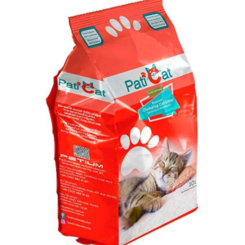PatiCat Kedi Kumu Naturel Kokusuz Doğal İnce Taneli 10 Lt Evcil Hayvan Ürünleri Fiyatı