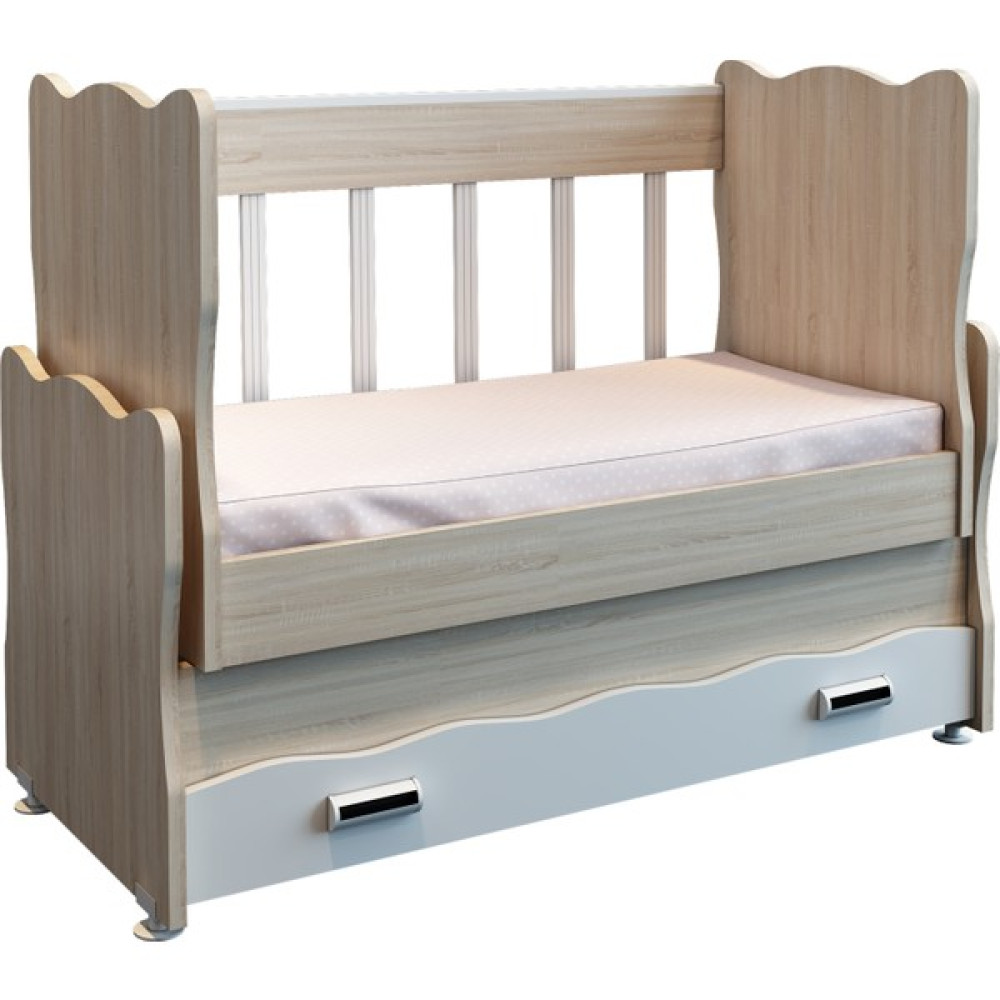 Patiko Safir Anne Yanı 50*100 Çekmeceli Beşik - Ahşap Beşik Fiyatı