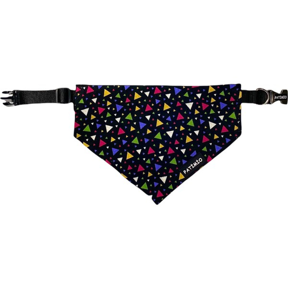 Patimio Delta Tasma Fular Bandana - M - Siyah Evcil Hayvan Ürünleri Fiyatı