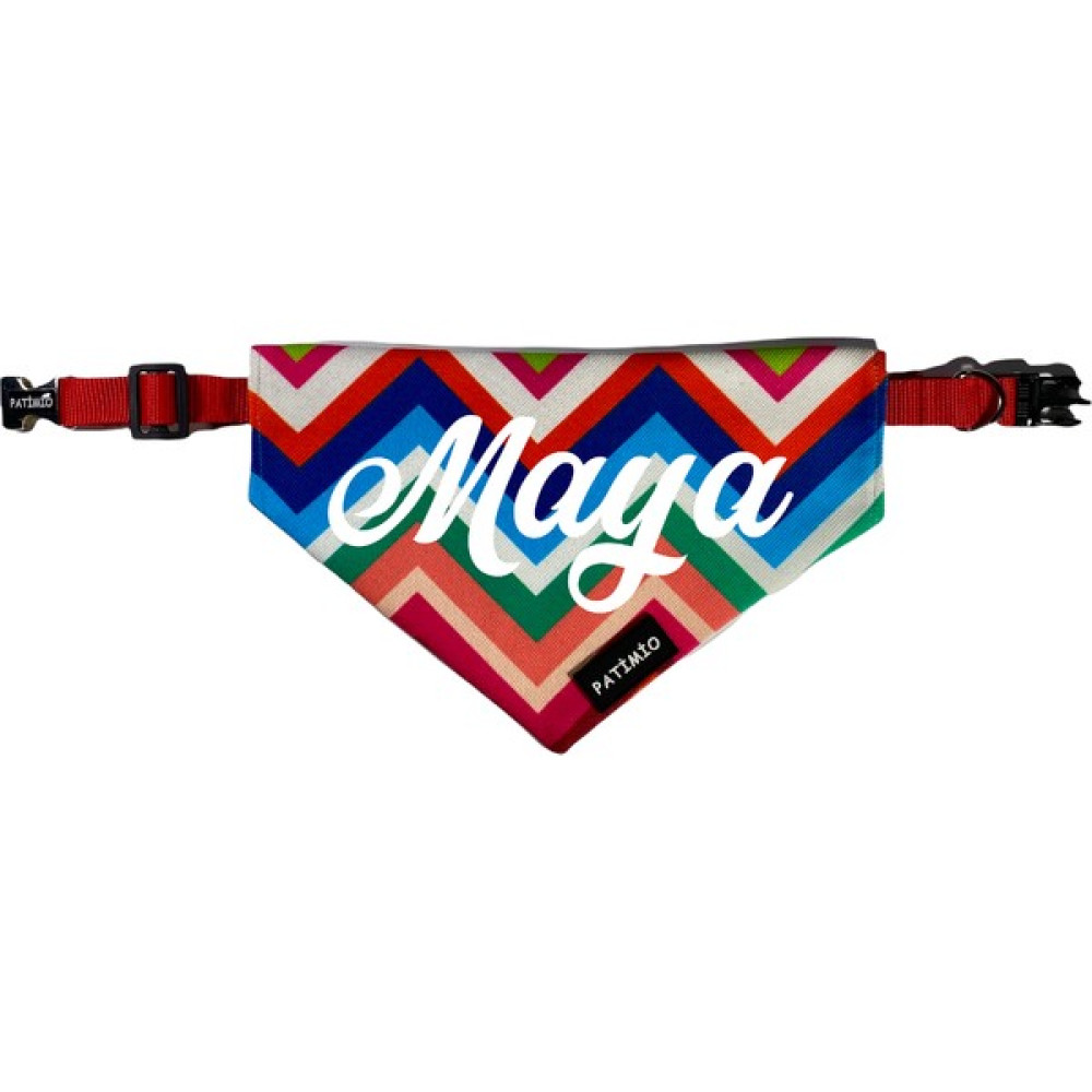 Patimio Isimli Colourful Tasma Fular Bandana - Renkli - M Evcil Hayvan Ürünleri Fiyatı