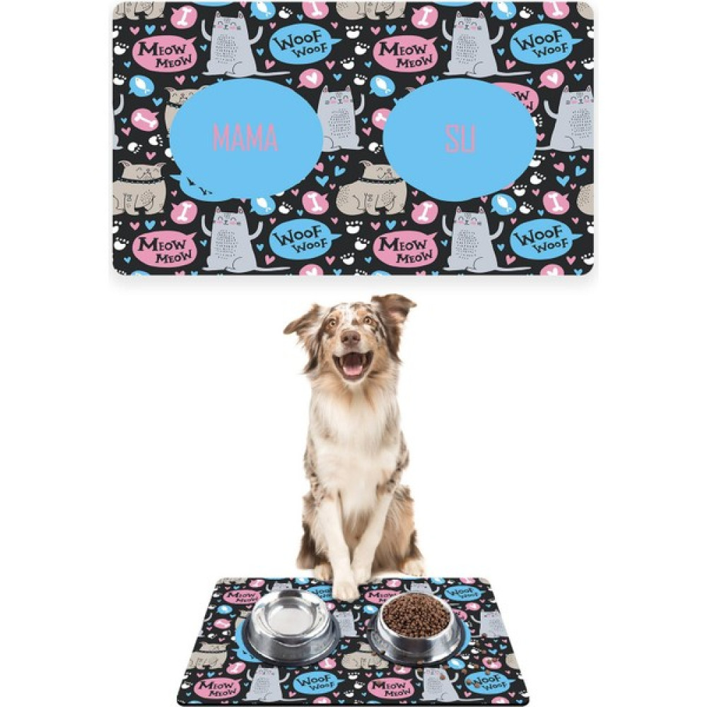 PatiPeti Dogs And Cats Love Köpek Mama Altlığı Mama Paspası Köpek Mama Eğitim Paspası 50 x 35cm Evcil Hayvan Ürünleri Fiyatı