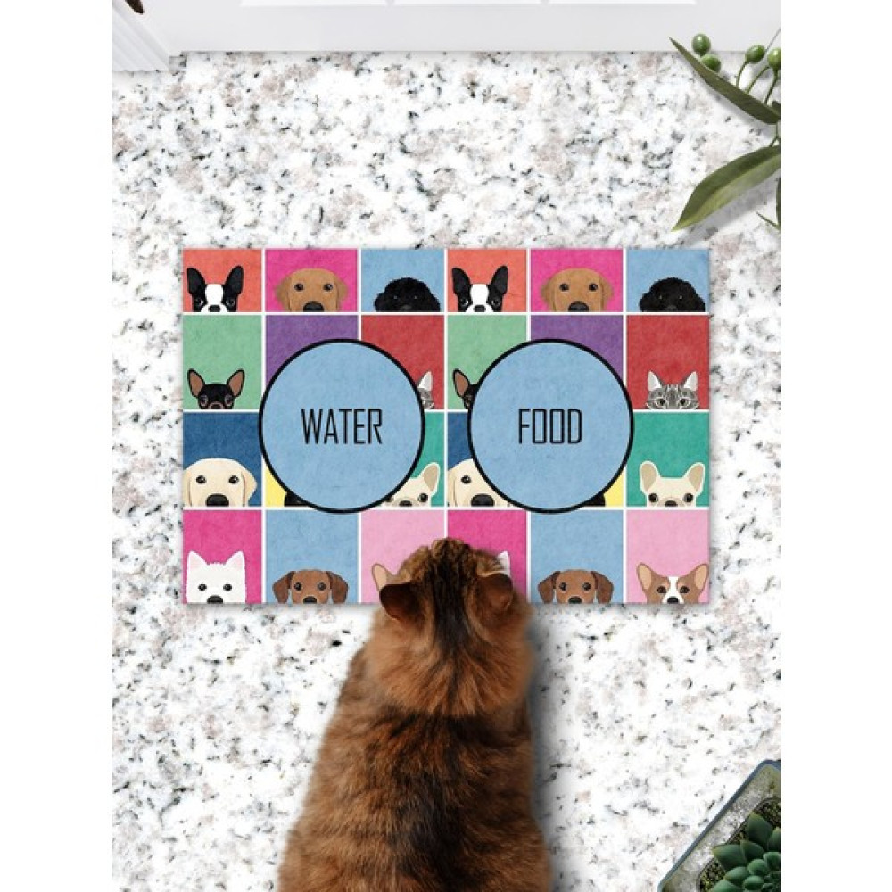 PatiPeti Köpek Kare Kedi Köpek Eğitim Mama Paspası ve Beslenme Altlığı Evcil Hayvan Ürünleri Fiyatı