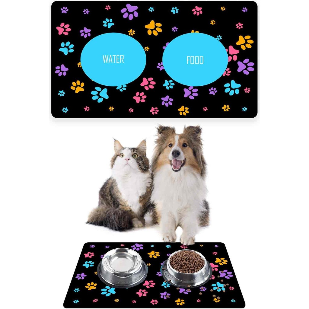 PatiPeti Renkli Patiler Mama Altlığı Mama Paspası 50X35CM Araca Özel Paspaslar Fiyatı
