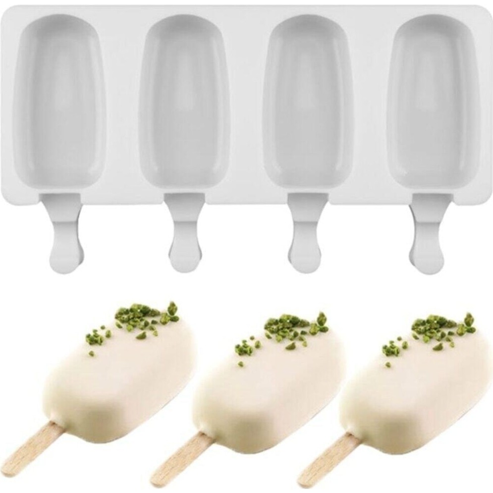 Patisse Magnum 4'Lü Silikon Dondurma Kalıbı Orta Boy - 50 Adet Dondurma Çubuğu Yanında Diğer Fiyatı