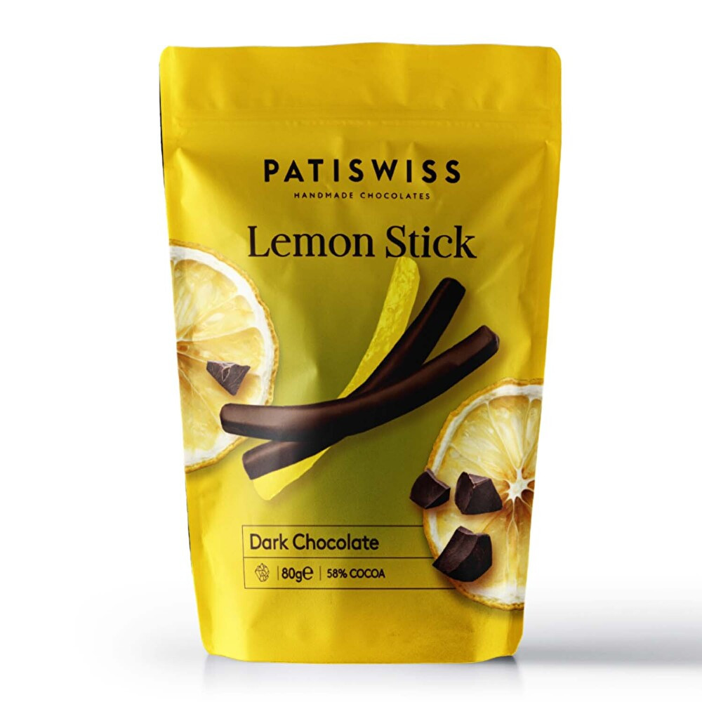 Patiswiss Bitter Çikolata Kaplı Limon Stick 80 g Çikolata ve Gofret Fiyatı