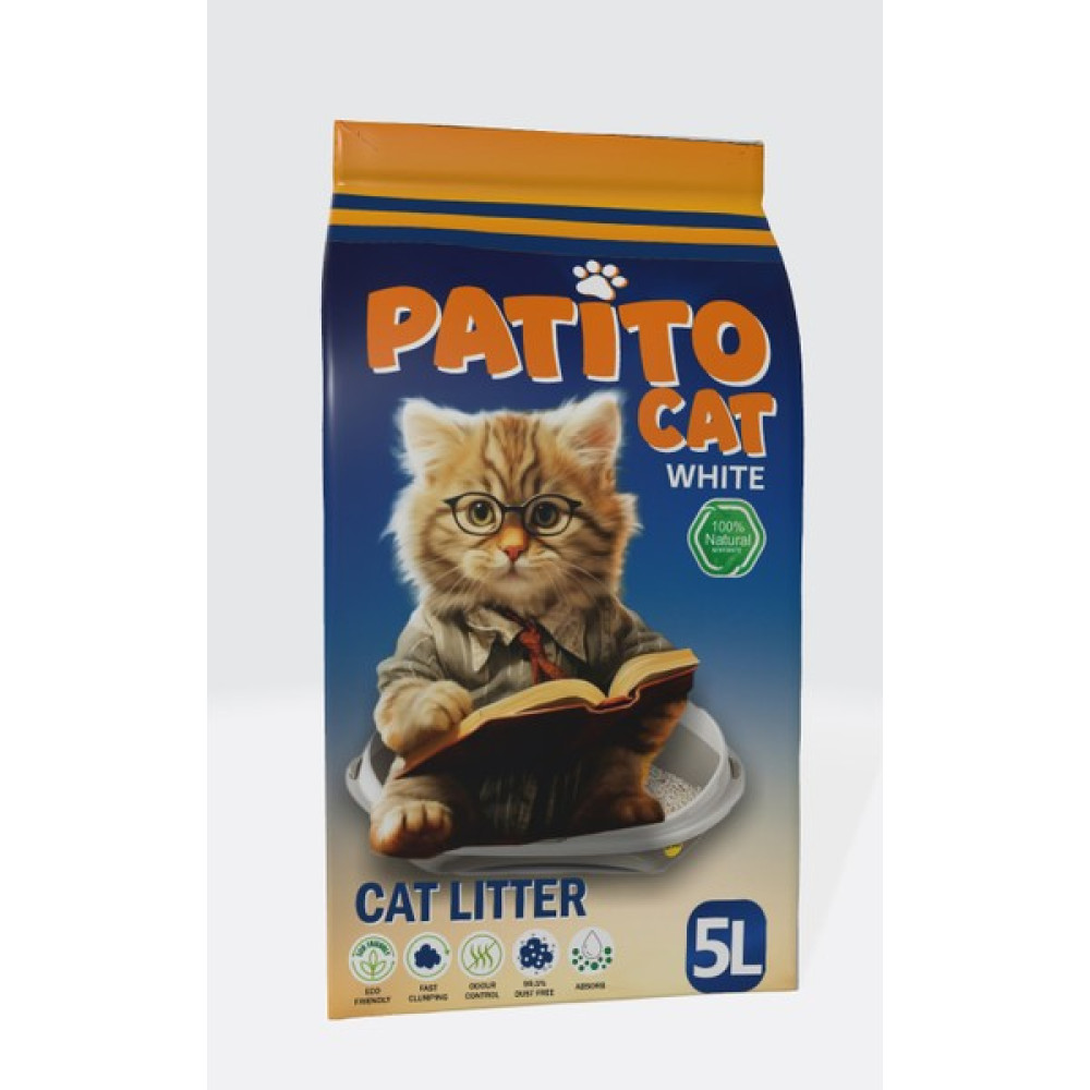 Patito Cat Patitocat White Doğal Topaklanan Kedi Kumu 5 lt Evcil Hayvan Ürünleri Fiyatı