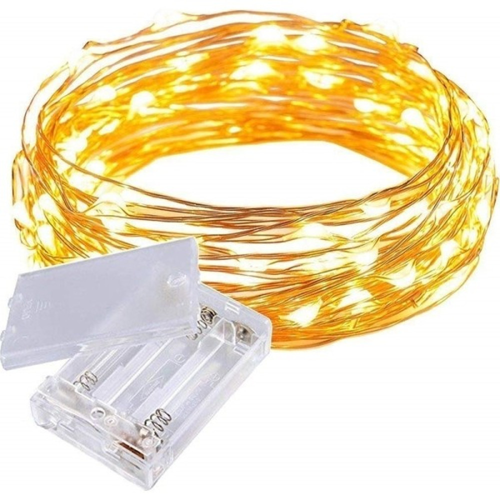 Patladı Gitti LED Işıklı Peri Tel (Tel Led) 5 Metre - Gün Işığı - 5 m Led Aydınlatmalar Fiyatı
