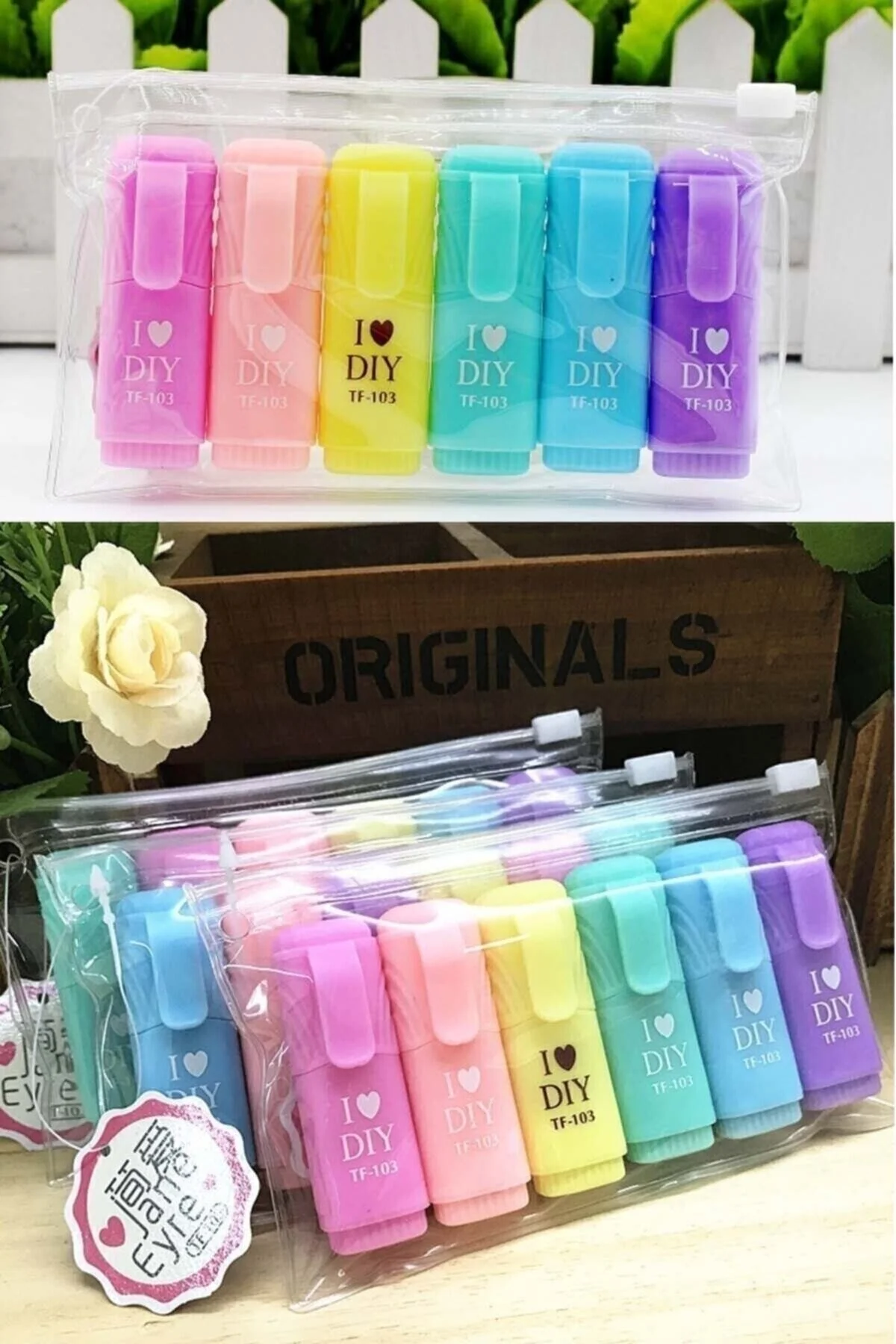 Patladı Gitti Mini Fosforlu Kalem 6lı Öğrenci Işaretleme Kalemi - Pastel Renkler" Fosforlu Kalem Fiyatı