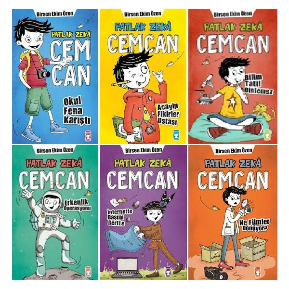 Patlak Zeka Cem Can 6 Kitap Set Çocuk Roman Fiyatı