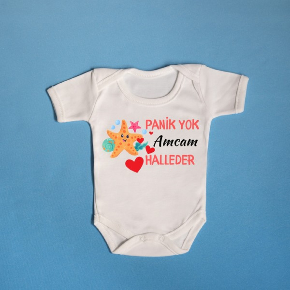 Pato Baby Panik Yok Dayım Halleder Yazılı Pamuklu Bebek Zıbını Bebek Zıbın Seti Fiyatı